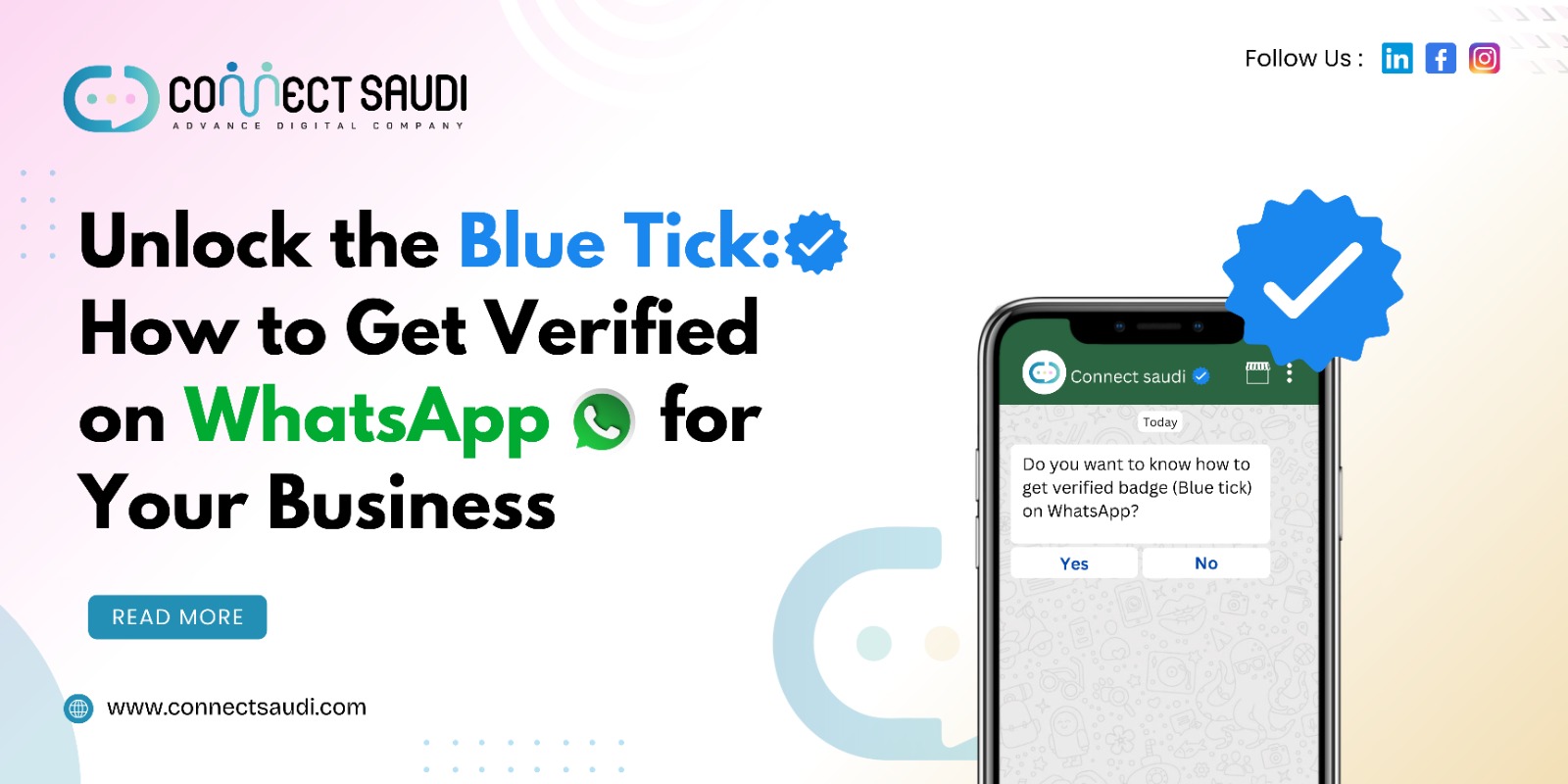 Verified WhatsApp Blue Tick